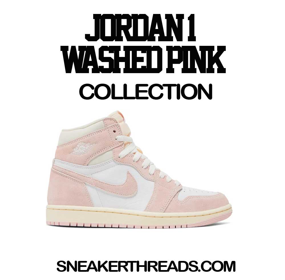 Jordan 1 Washed Pink Sneaker Shirts & Tees