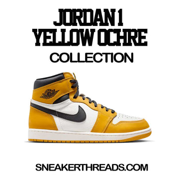 Jordan 1 Yellow ochre Sneaker Shirts And Tees
