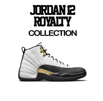Sneaker tees match Jordan retro 12 royalty retro 12s royalty shirts. 