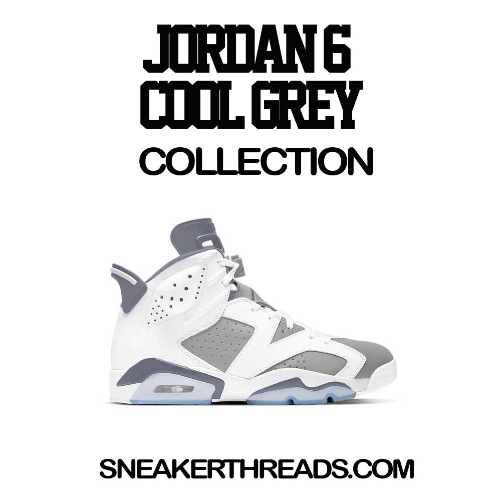 Jordan 6 Cool Grey Sneaker Tees And shirts