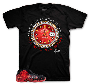 Foamposite Stranger Shirt - Rolie Time - Black