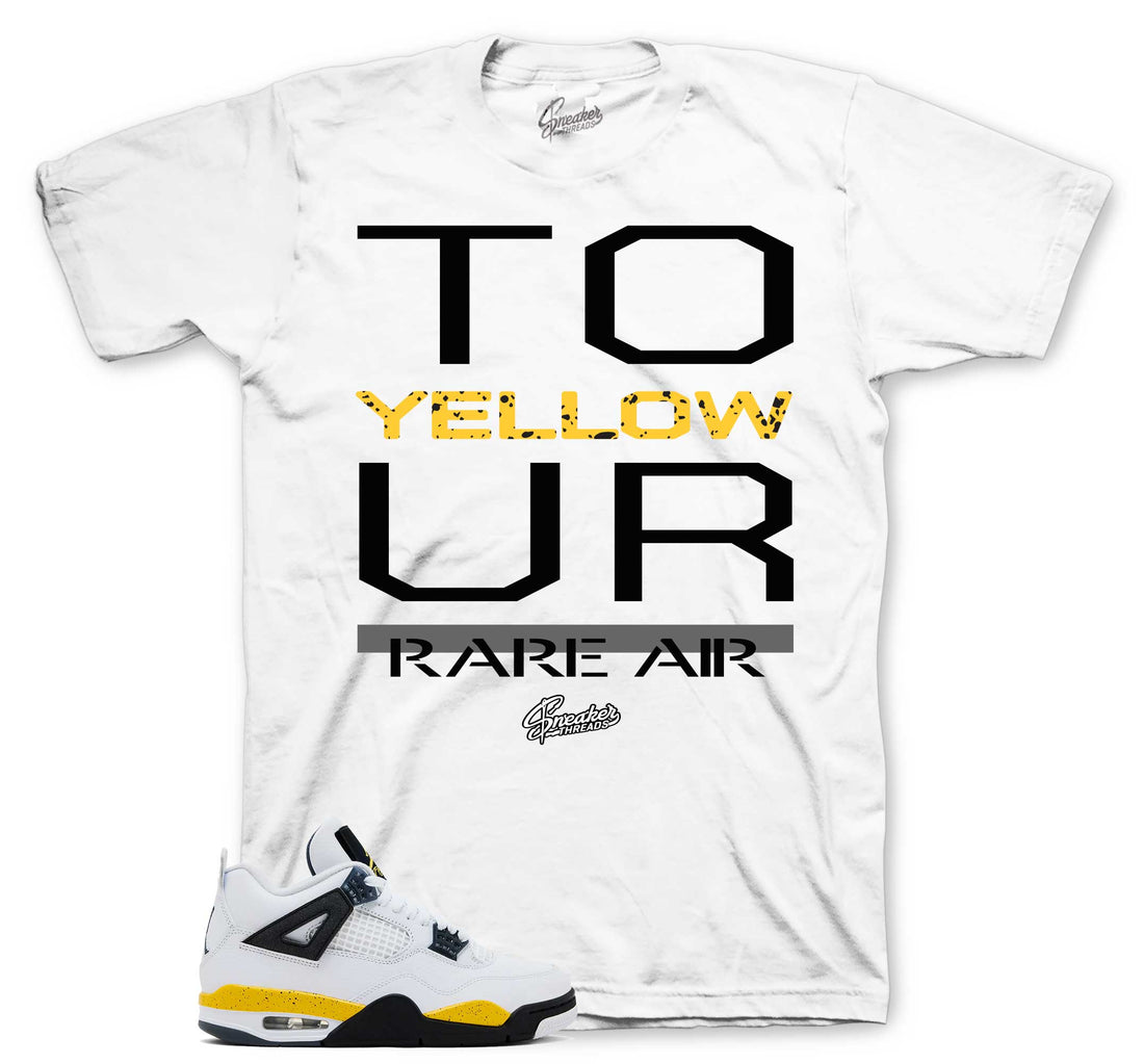 Retro 4 Tour Yellow Shirt - Statement