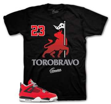 Retro 4 Toro Bravo Shirt - No Bull - Black