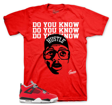 Retro 4 Toro Bravo Shirt - Do You Know - Red