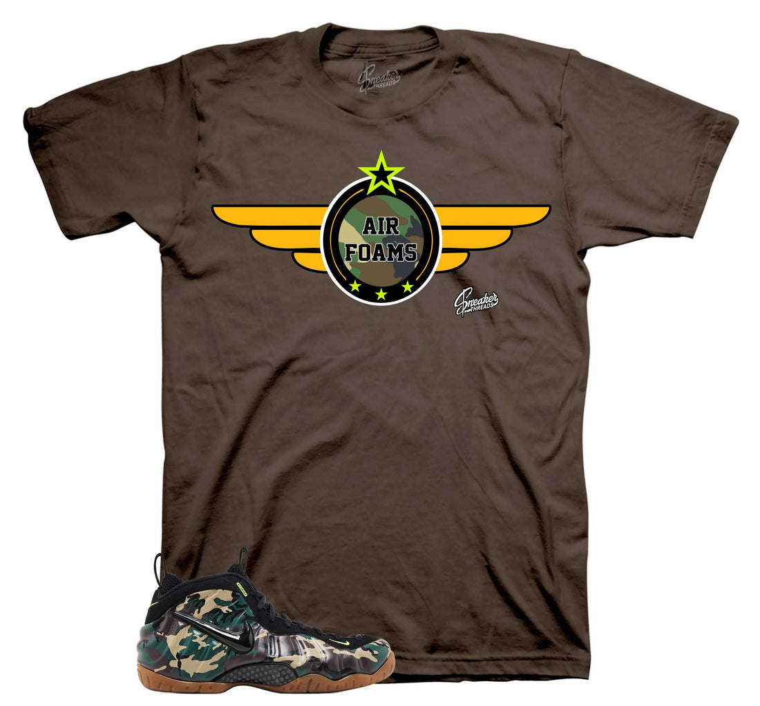 Airborne T-Shirt | Matches Foamposite Green Camo