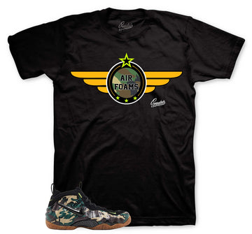 Airborne T-Shirt | Matches Foamposite Green Camo