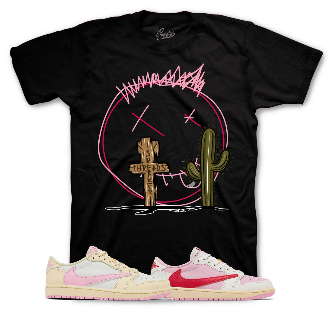 Retro 1 Shy Pink Shirt - ST Cactus