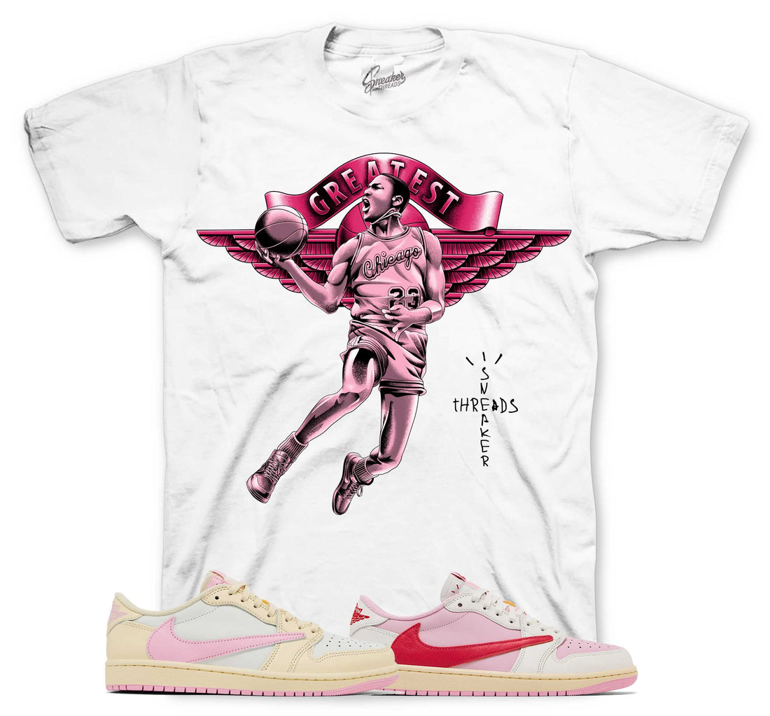 Retro 1 Shy Pink Shirt - Greatness