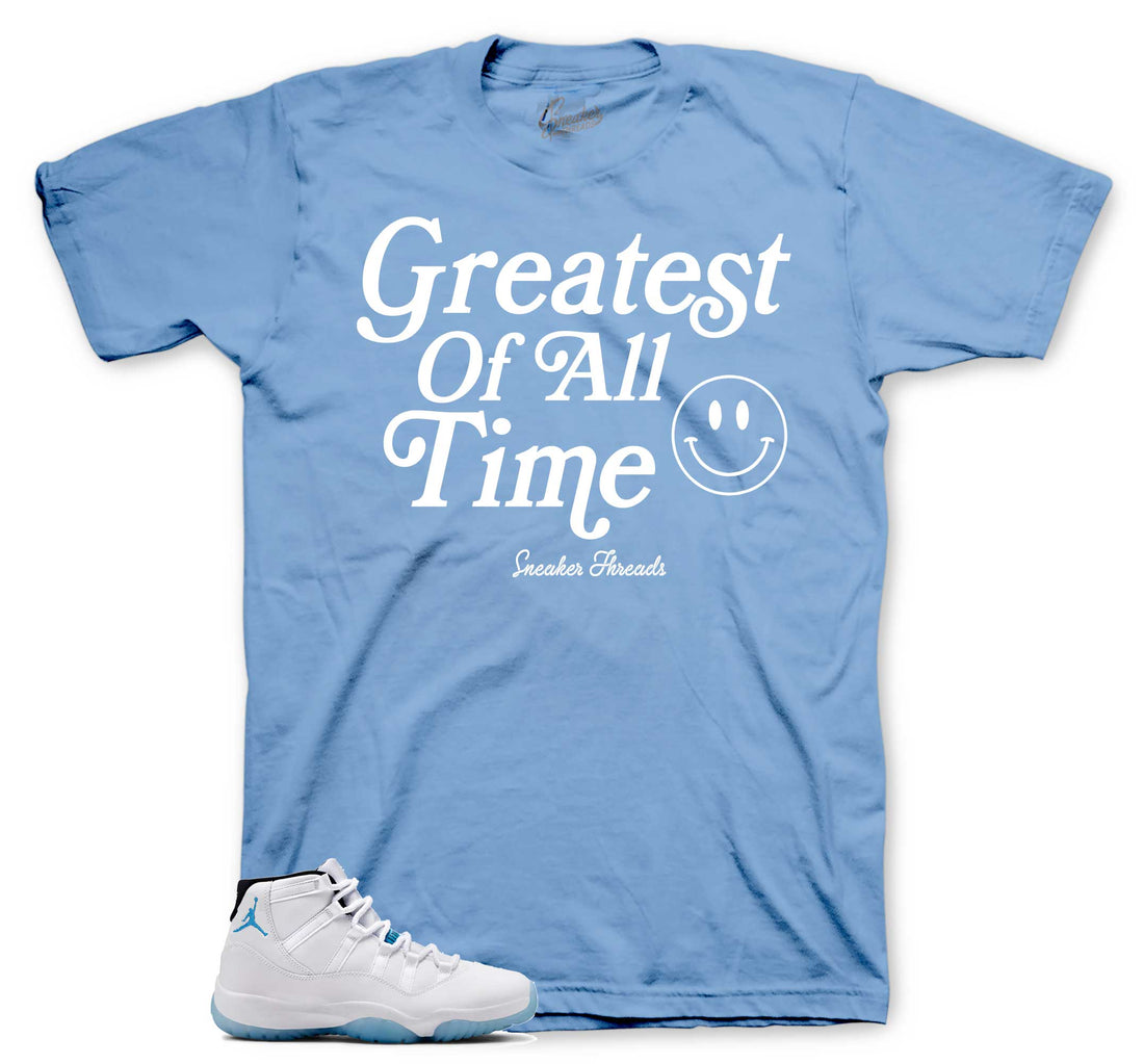 Retro 11 Legend Blue Shirt - Goat