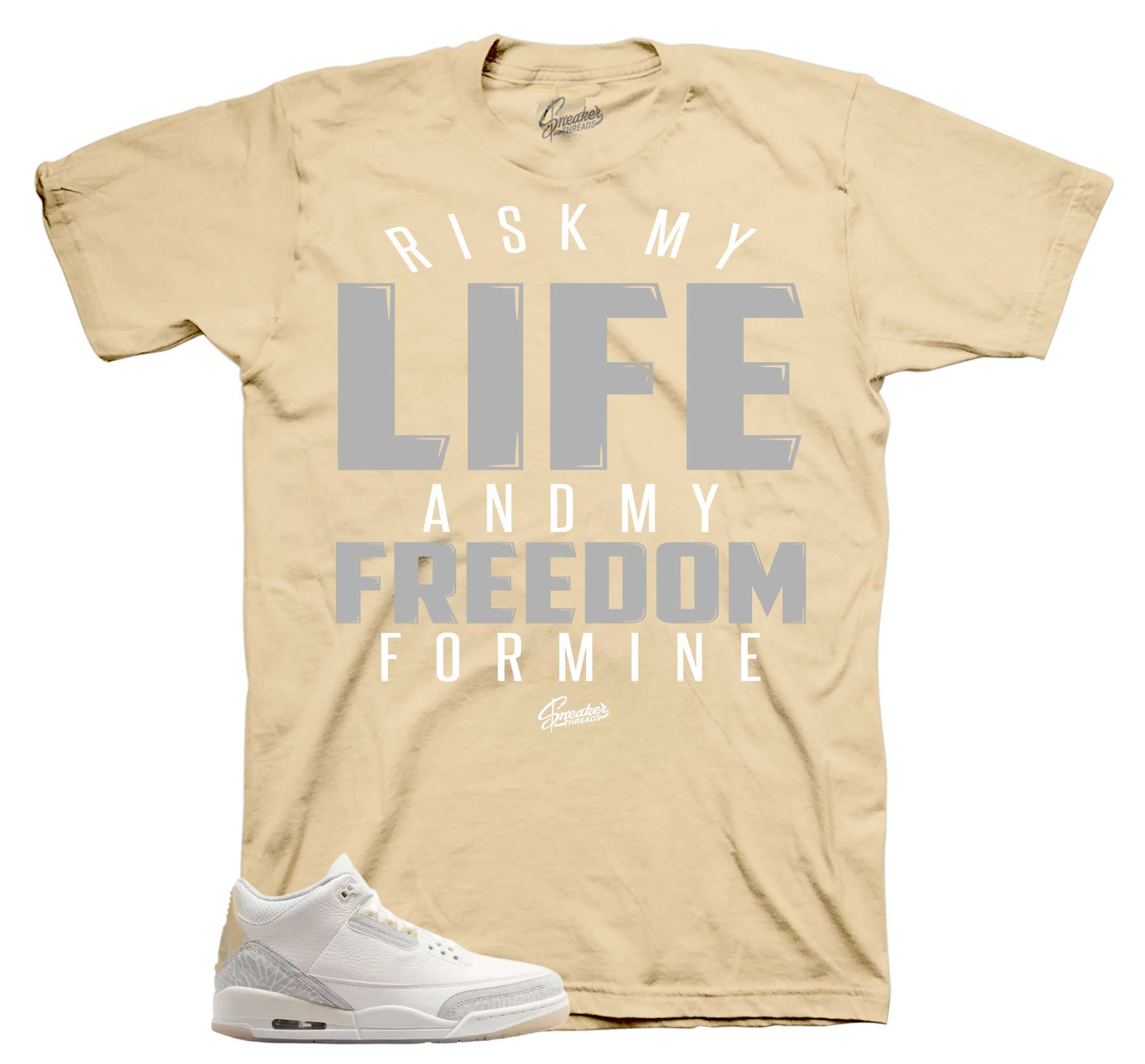 Retro 3 Ivory Shirt - My Life - Ivory