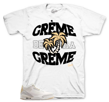 Retro 3 Ivory Shirt - Creme - White