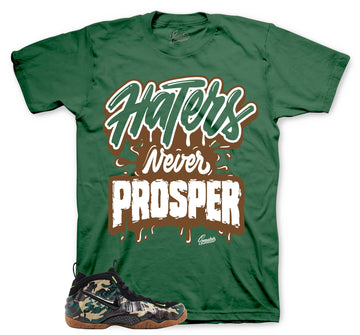Haters T-Shirt | Matches Foamposite Green Camo