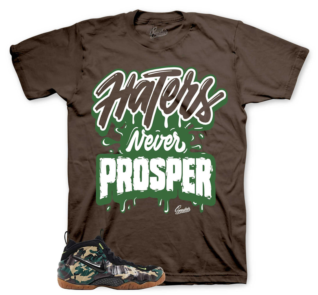 Haters T-Shirt | Matches Foamposite Green Camo