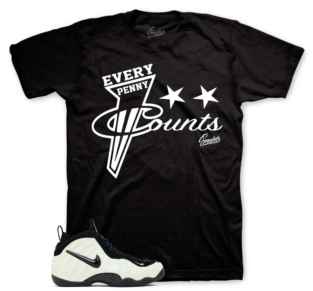 Every Penny T-Shirt | Matches Foamposite Summit White