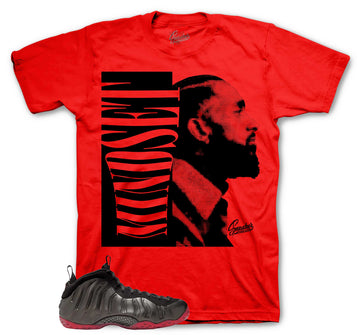 Foamposite Cough Drop Shirt - Mindset - Red