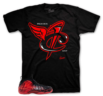 Foamposite Stranger Shirt - Heaven Cent - Black
