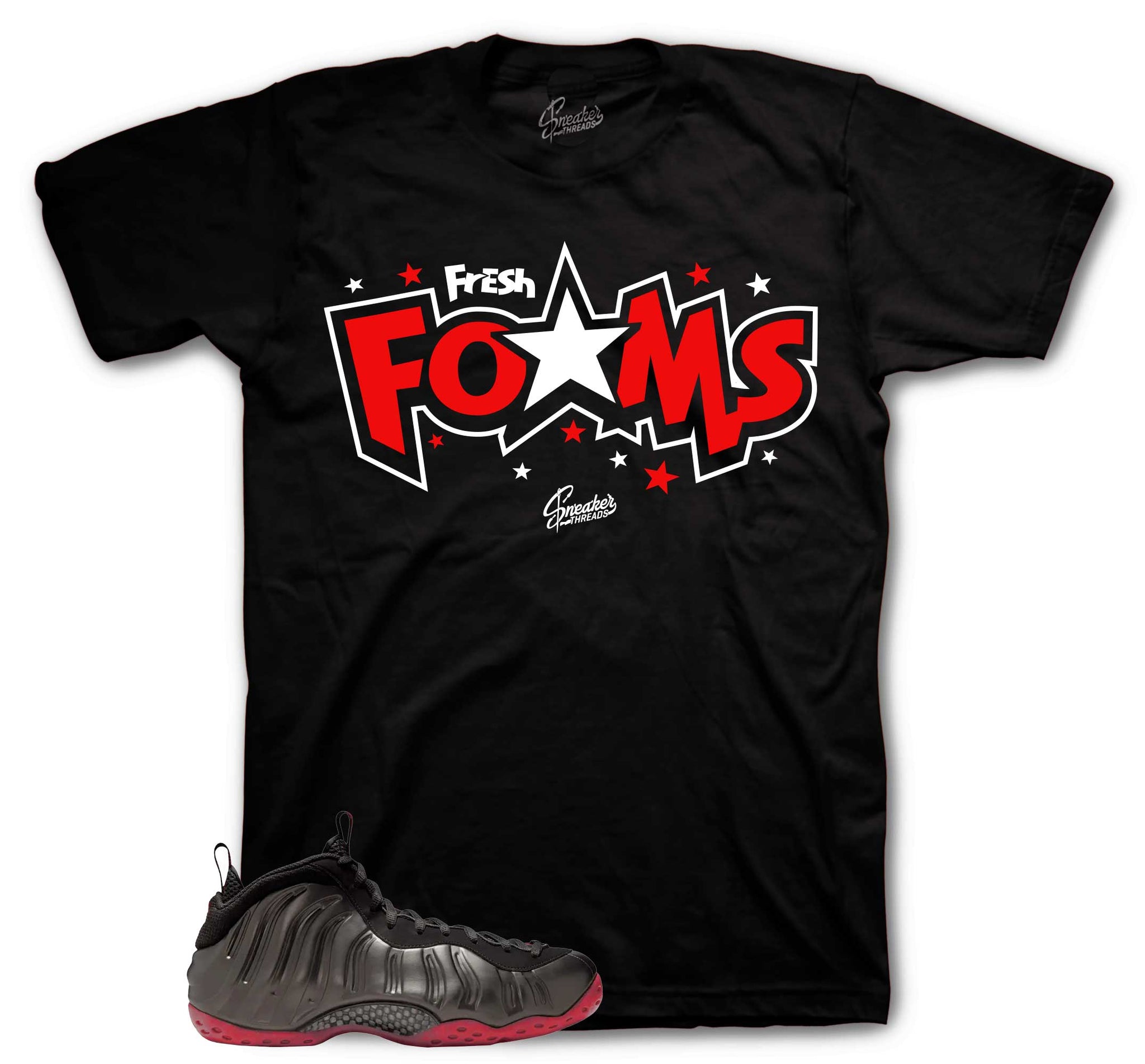 Foamposite Cough Drop Shirt - Fresh Foams - Black