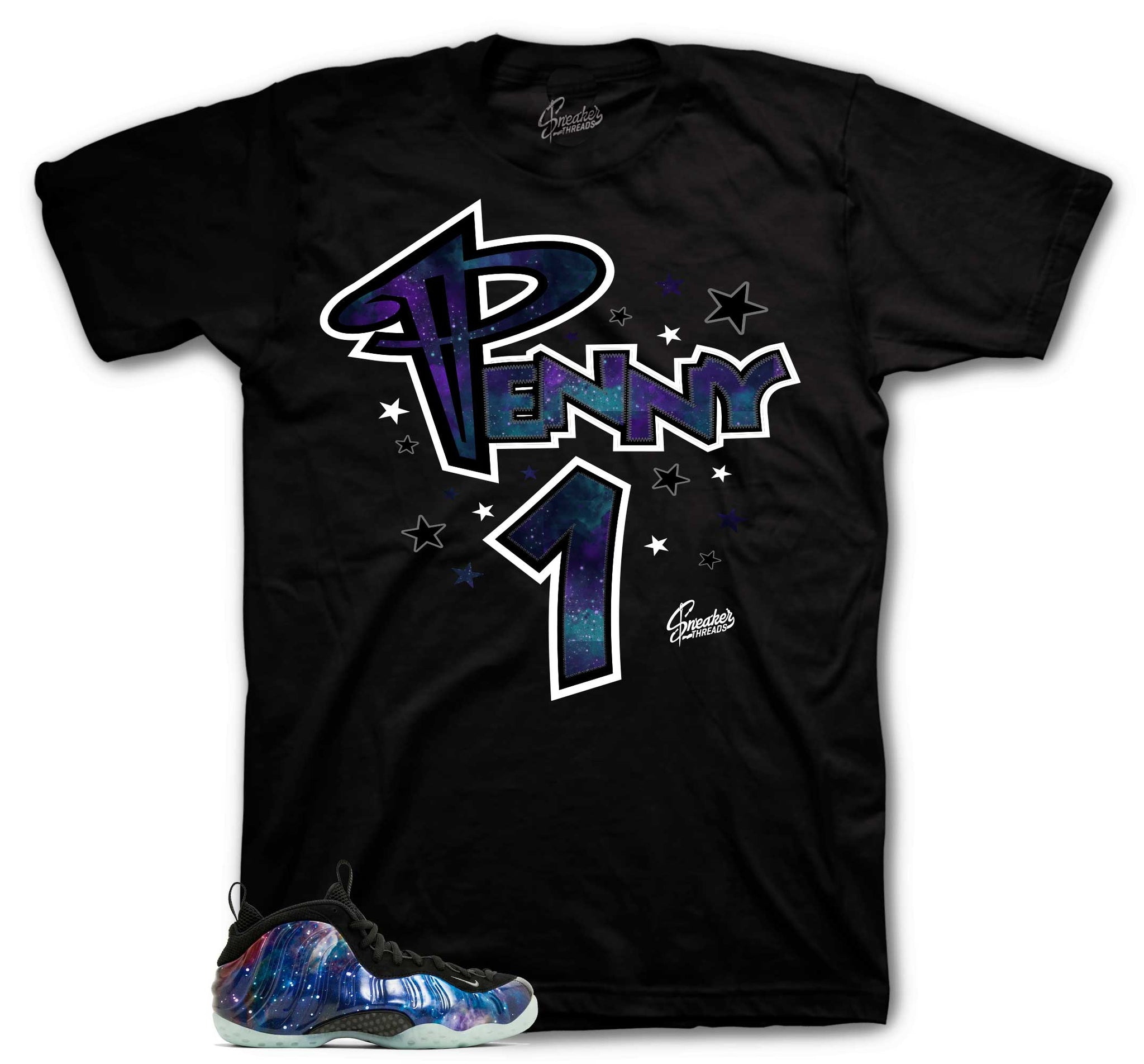 Foamposite Galaxy Shirt - One - Black