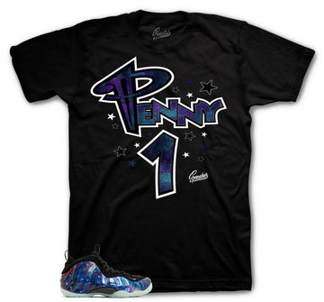 Foamposite Galaxy Shirt - One - Black