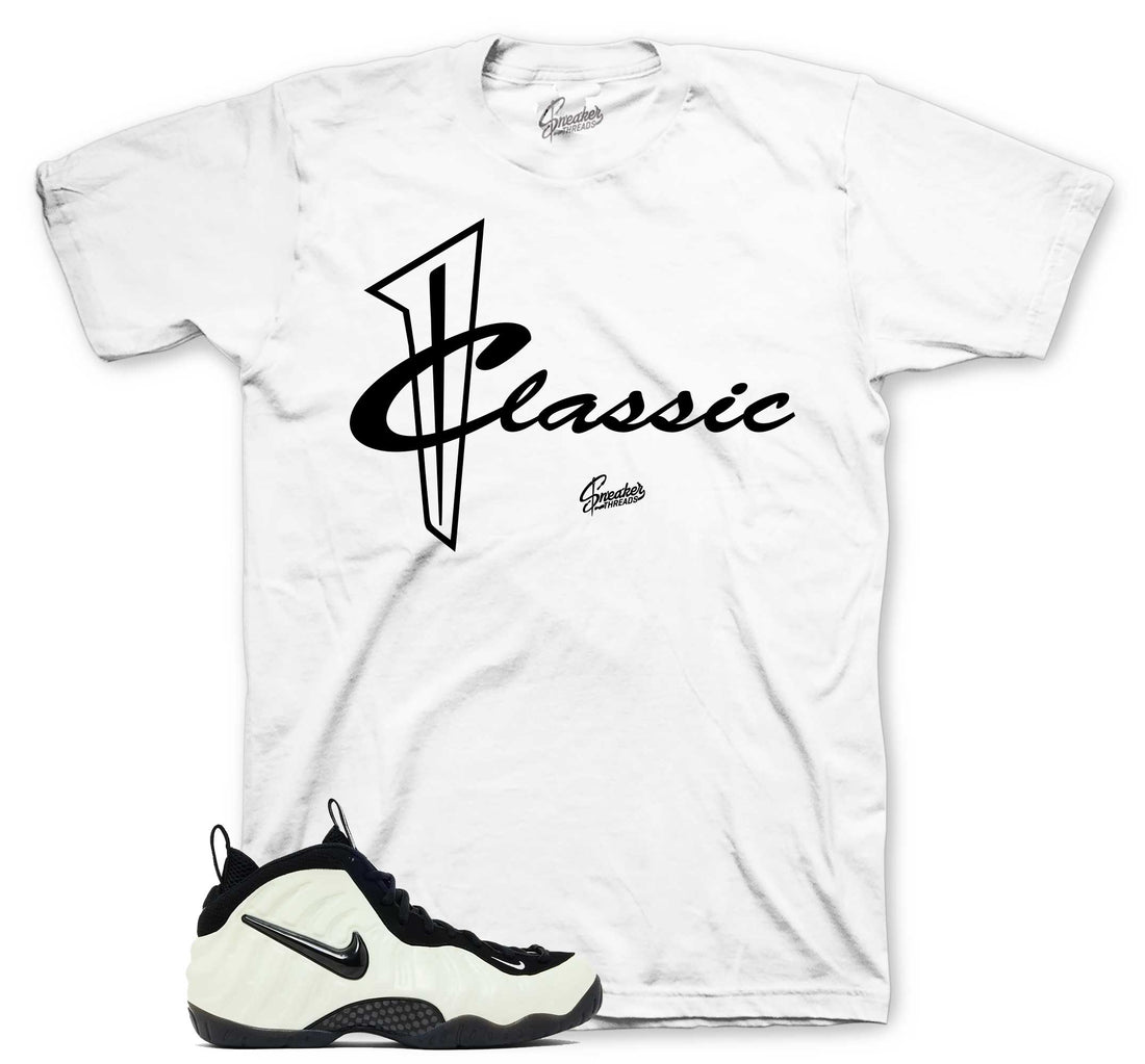 Classic T-Shirt | Matches Foamposite Summit White