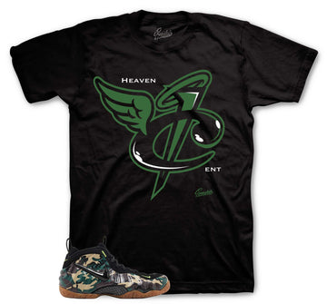 Heaven Cent T-Shirt | Matches Foamposite Green Camo