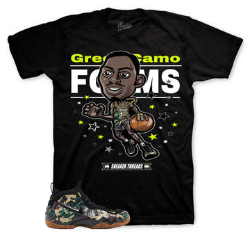 Toon T-Shirt | Matches Foamposite Green Camo