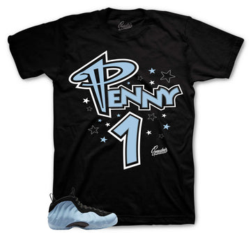 Foamposite Psychic Blue Shirt - One - Black