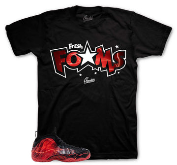 Foamposite Stranger Shirt - Fresh Foams - Black