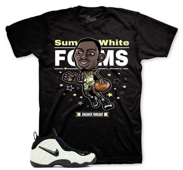 Toon T-Shirt | Matches Foamposite Summit White