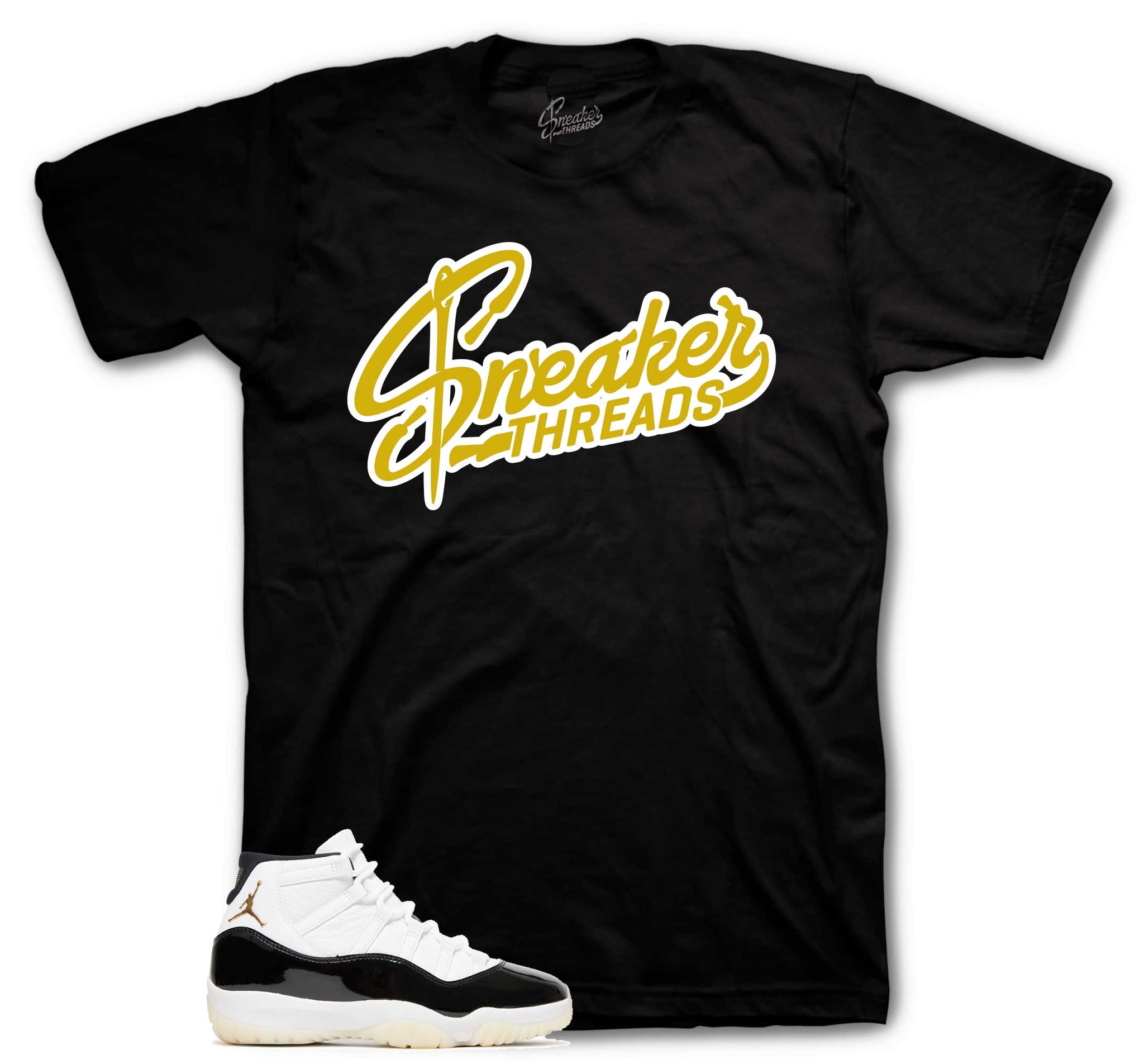 Retro 11 Gratitude Shirt - St Logo - Black