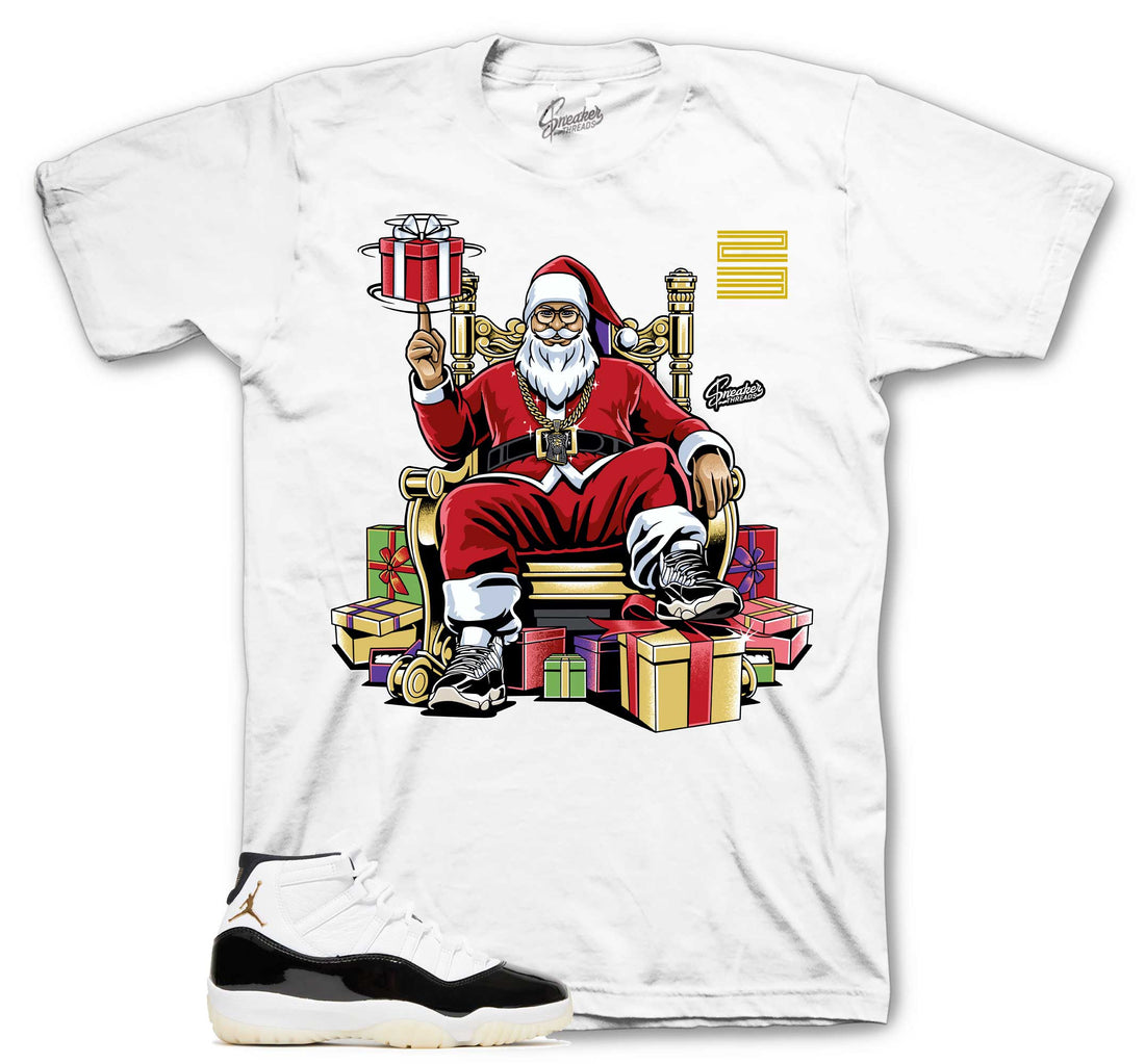 Retro 11 Gratitude Shirt - Chill Santa