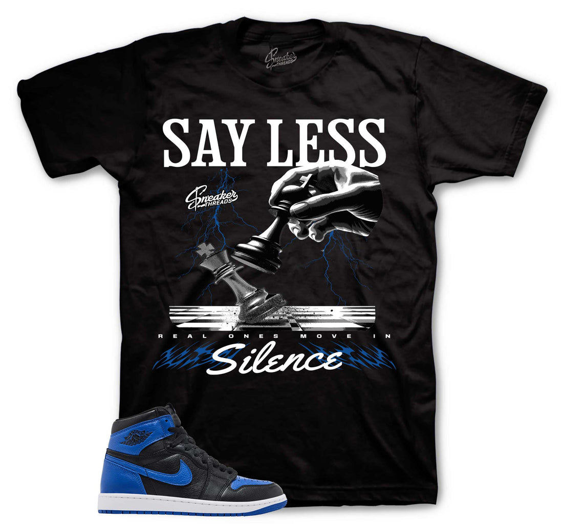 Retro 1 Royal Shirt - Eat With The Ones - Royal
