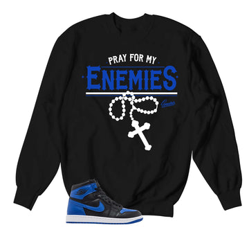 Retro 1 Royal Sweater - Enemies - Black