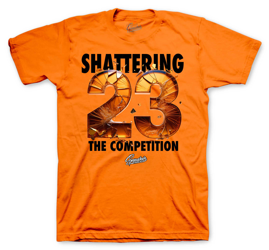 Retro 1 Shattered Backboard Shirt - Shatter Competition - Orange