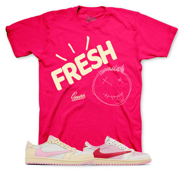 Retro 1 Tropical Pink Shirt - Fresh