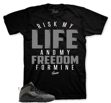 Retro 10 Shadow Shirt - My Life - Black