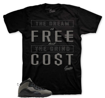 Retro 10 Shadow Shirt - Cost - Black