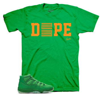 D23PE T-Shirt | Matches Jordan 11 Green Screen