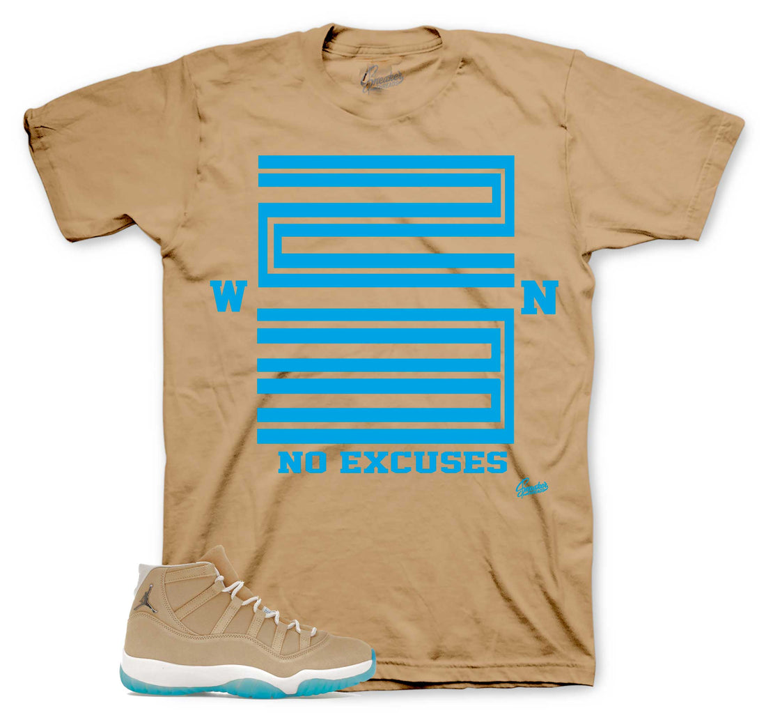 Retro 11 H Town Shirt - Win 23 - Tan