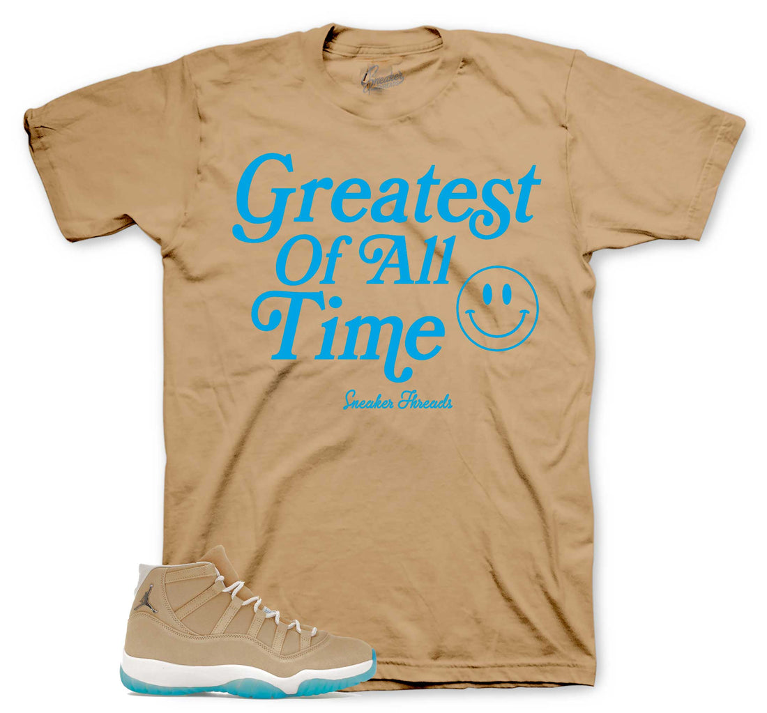 Retro 11 H Town Shirt - Goat - Tan