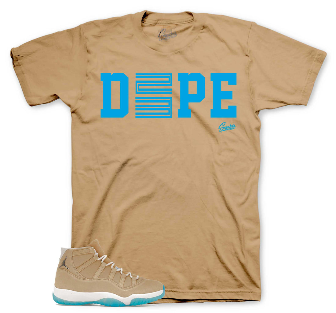 Retro 11 H Town Shirt - D23 - Tan