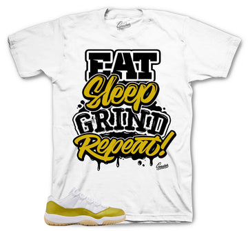 Retro 11 Mothers Day Shirt - Daily Routine - White