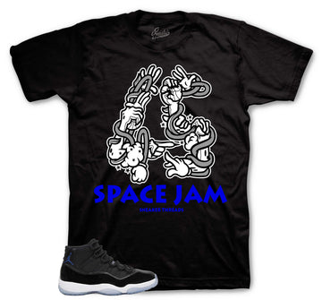 Hands T-Shirt | Matches Jordan 11 Space Jam