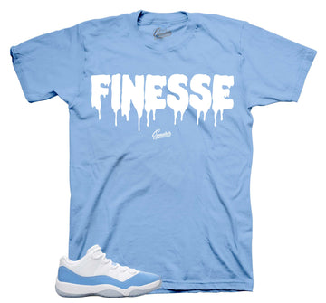 Retro 11 University Shirt - Finesse - Blue
