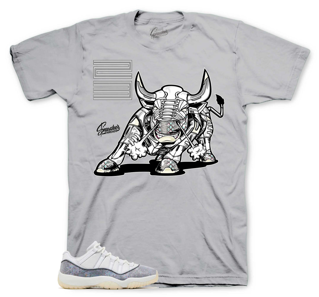 Retro 11 Year Of The Snake Shirt - No Bull