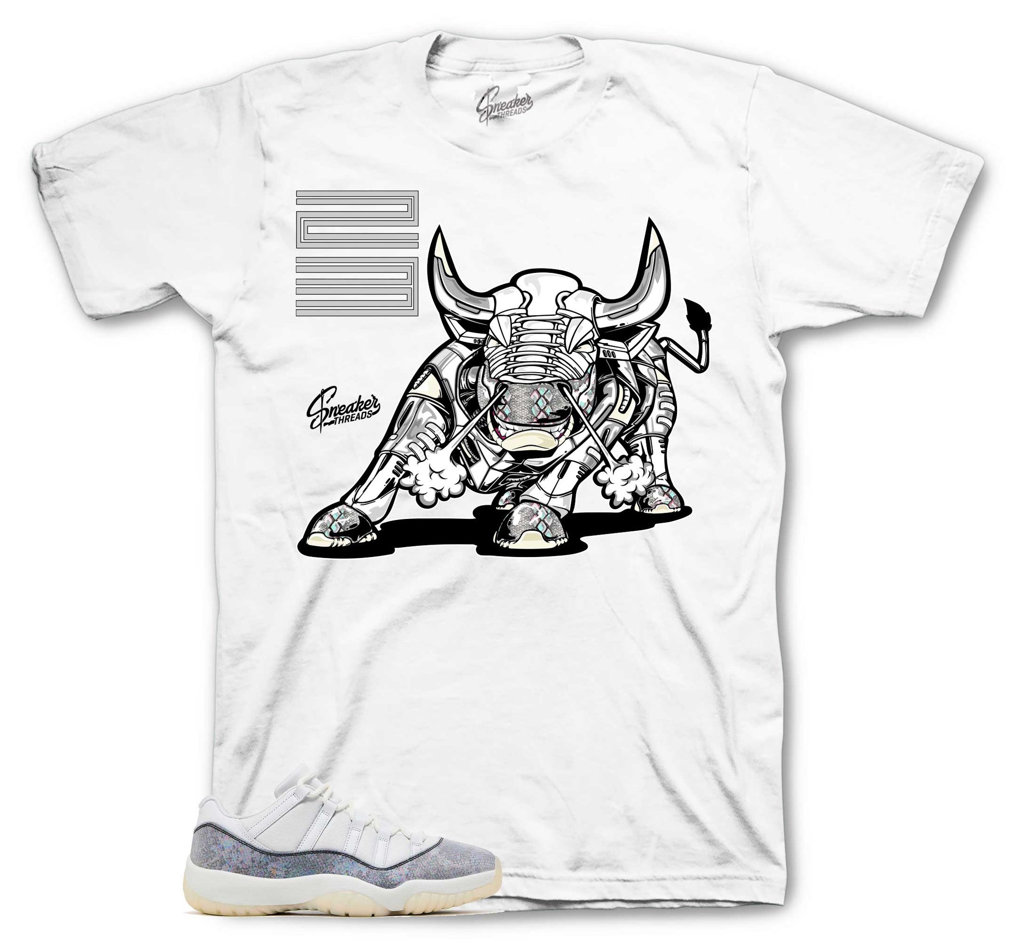 Retro 11 Year Of The Snake Shirt - No Bull