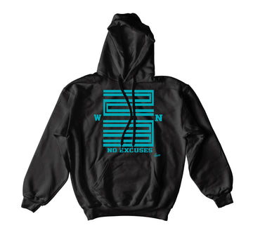 Retro 11 Gamma Blue Blue Hoodie - Win 23 - Black