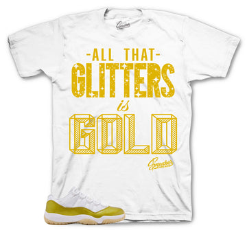 Retro 11 Mothers Day Shirt - Glitters - White