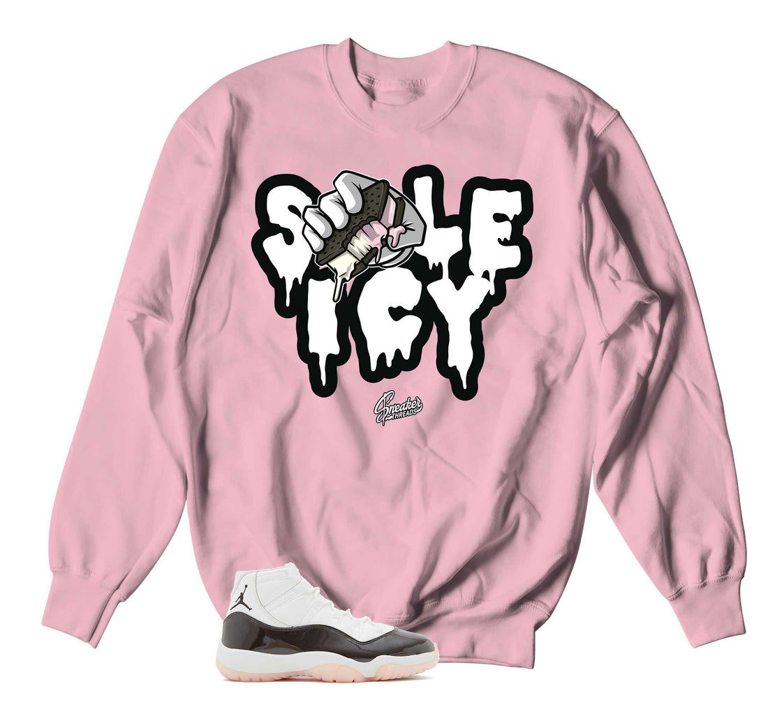 Retro 11 Neapolitan Sweater - Sole Icy