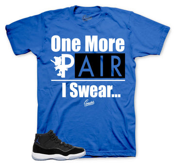 One More Pair T-Shirt | Matches Jordan 11 Space Jam